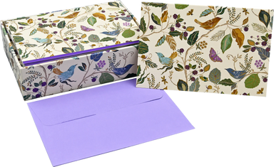 Birds and Berries Boxed Note Cards