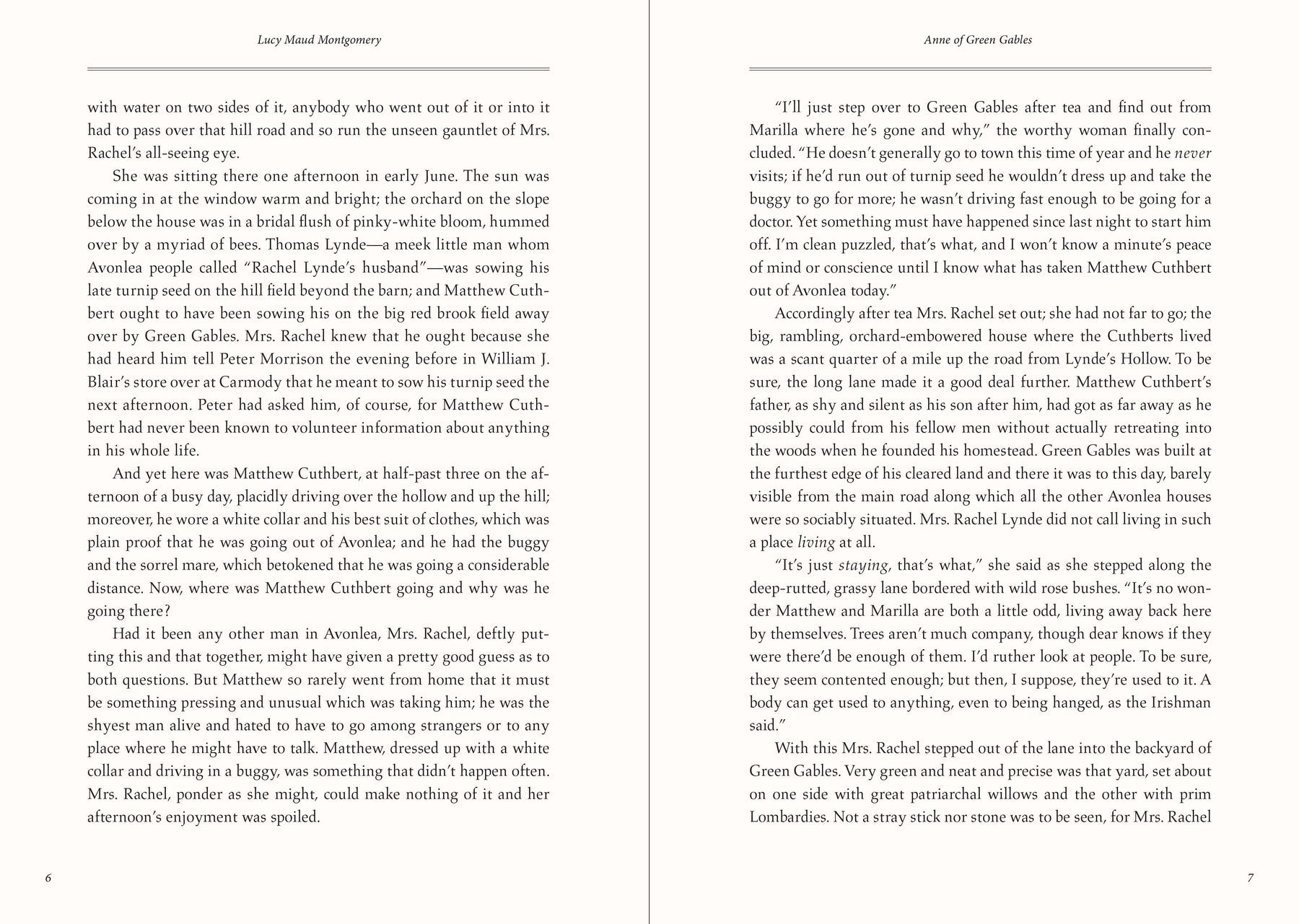 Anne of Green Gables Masterpiece Library Edition