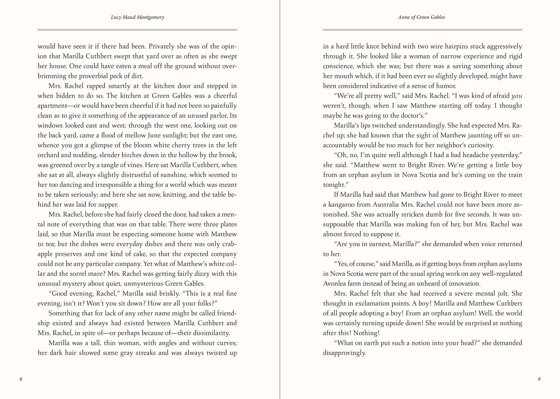 Anne of Green Gables Masterpiece Library Edition