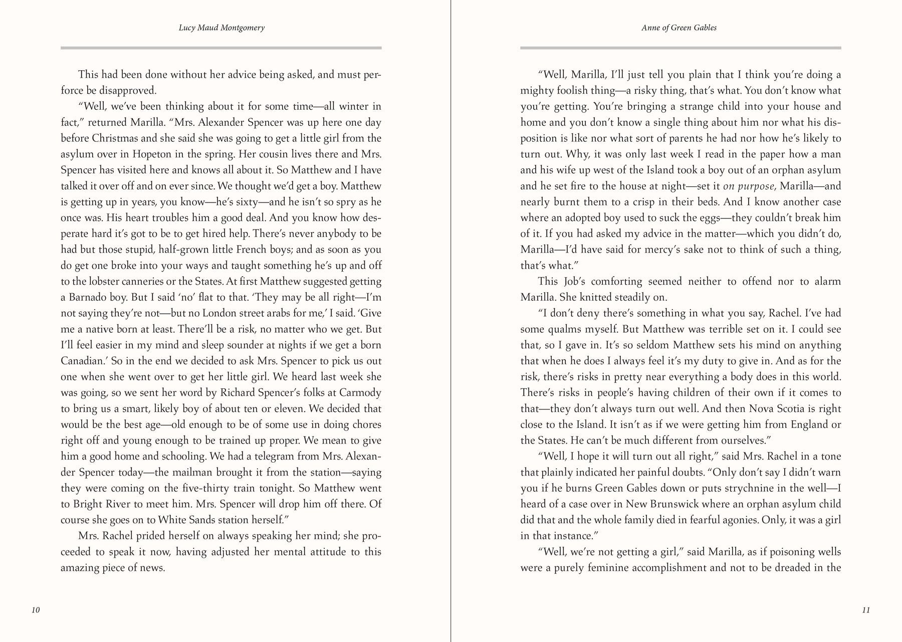 Anne of Green Gables Masterpiece Library Edition