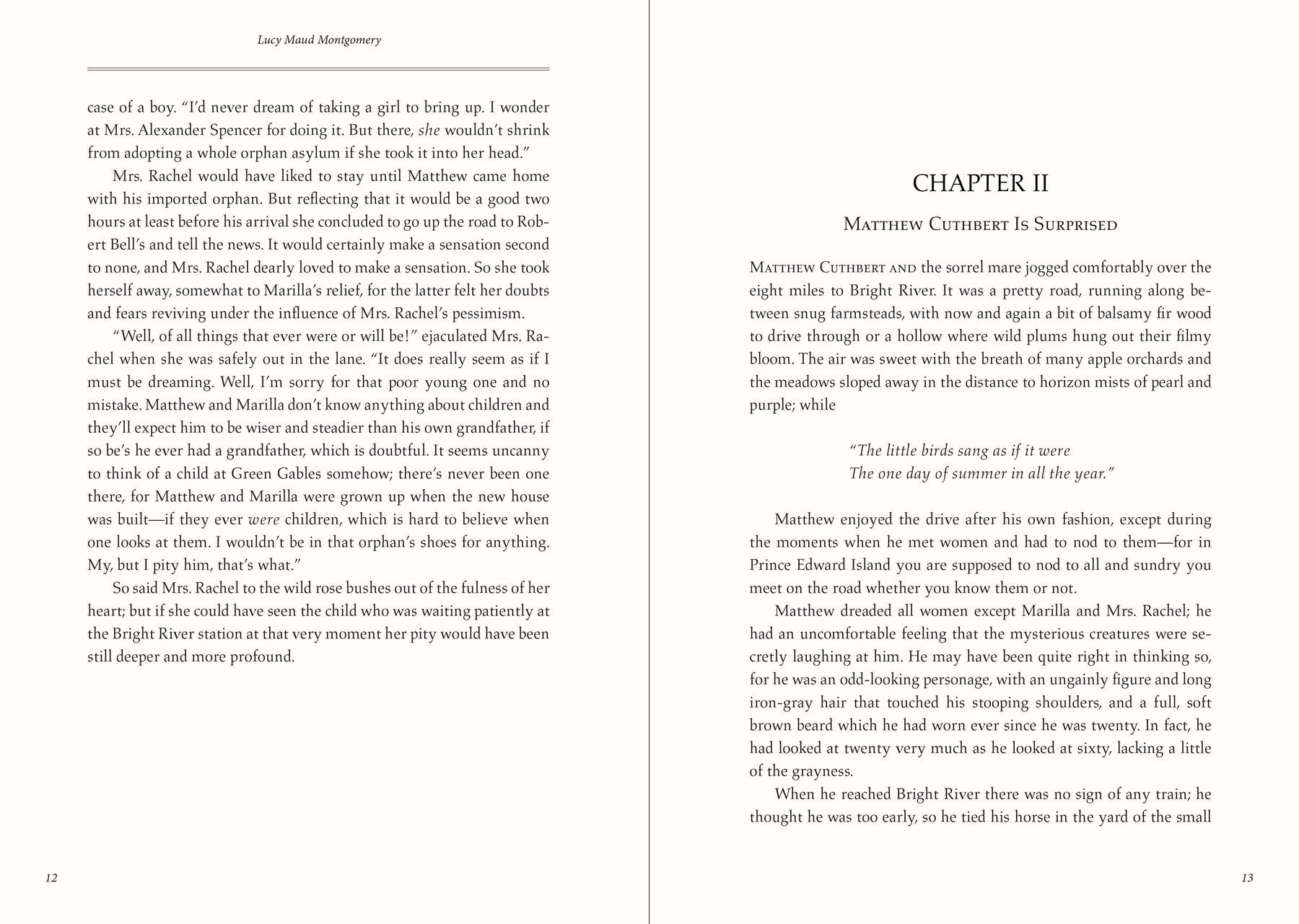 Anne of Green Gables Masterpiece Library Edition