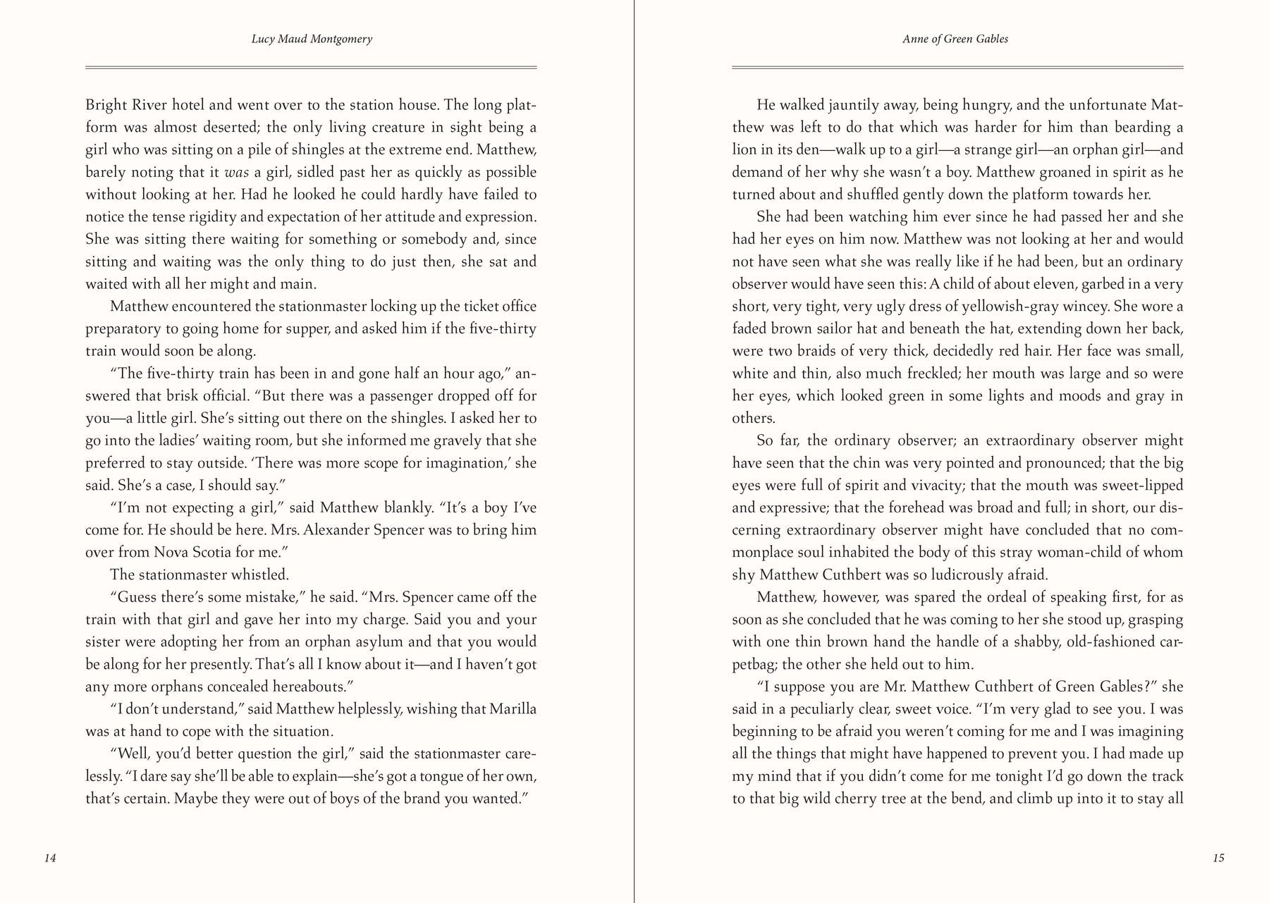 Anne of Green Gables Masterpiece Library Edition