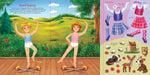 Across the Globe Sticker Doll Dress-Up Book