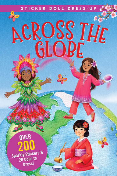 Across the Globe Sticker Doll Dress-Up Book