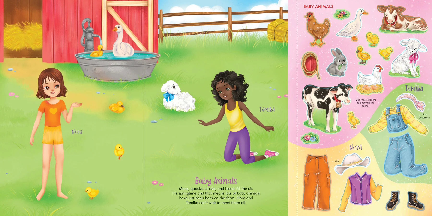 Sticker Doll Dress-Up Easter Fun