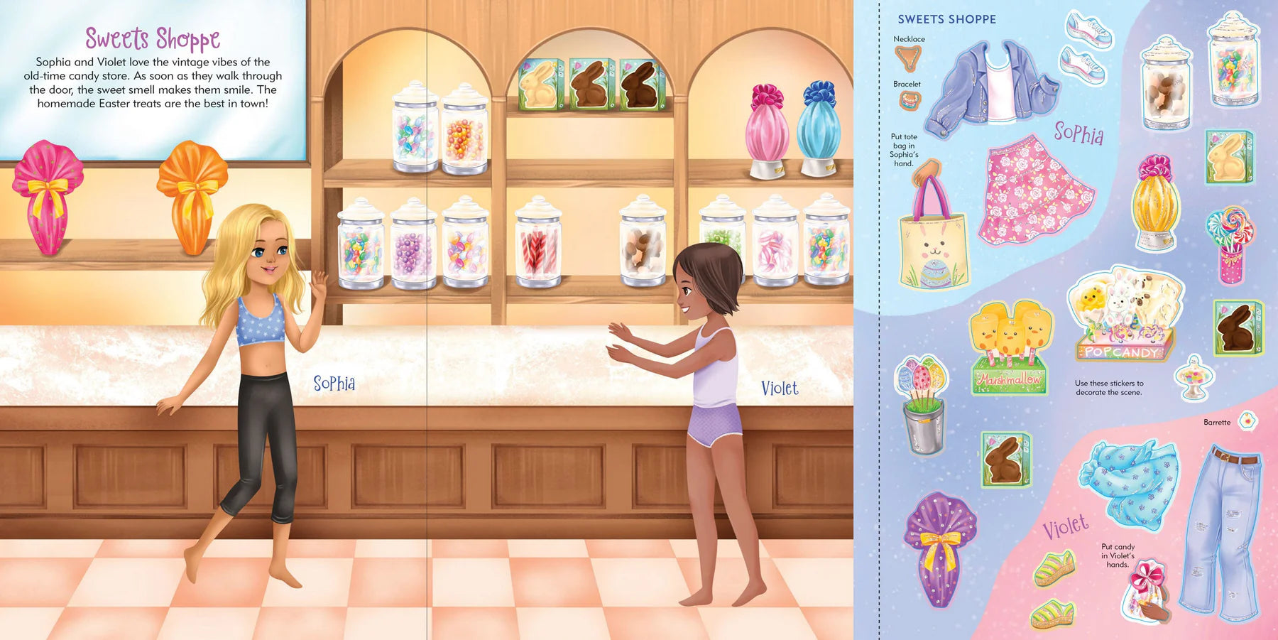 Sticker Doll Dress-Up Easter Fun