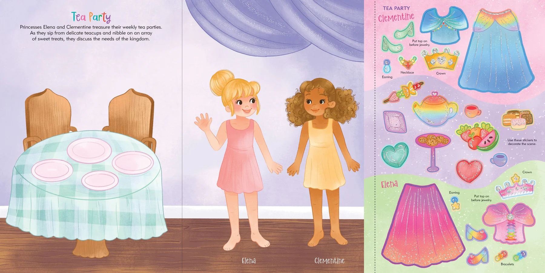 Rainbow Magic Sticker Doll Dress Up