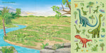 Dinosaur Sticker Scene