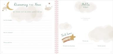 Baby's First Years: Modern Baby Book and Keepsake Photo Album