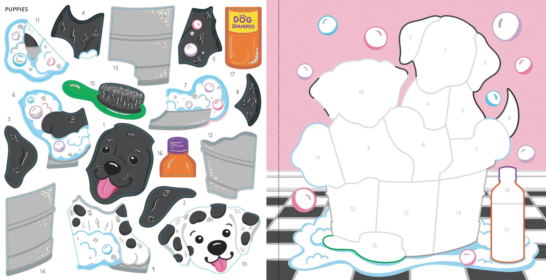 My First Color By Sticker Pets