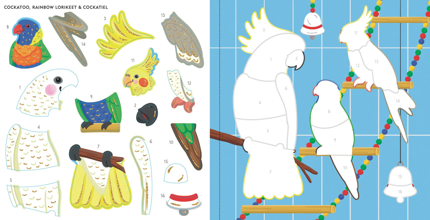 My First Color By Sticker Pets