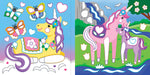 Color By Foil Unicorns Sticker Book