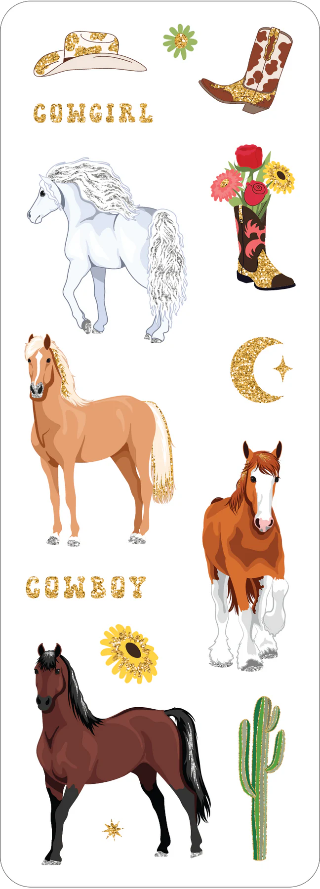 Horses Stickers