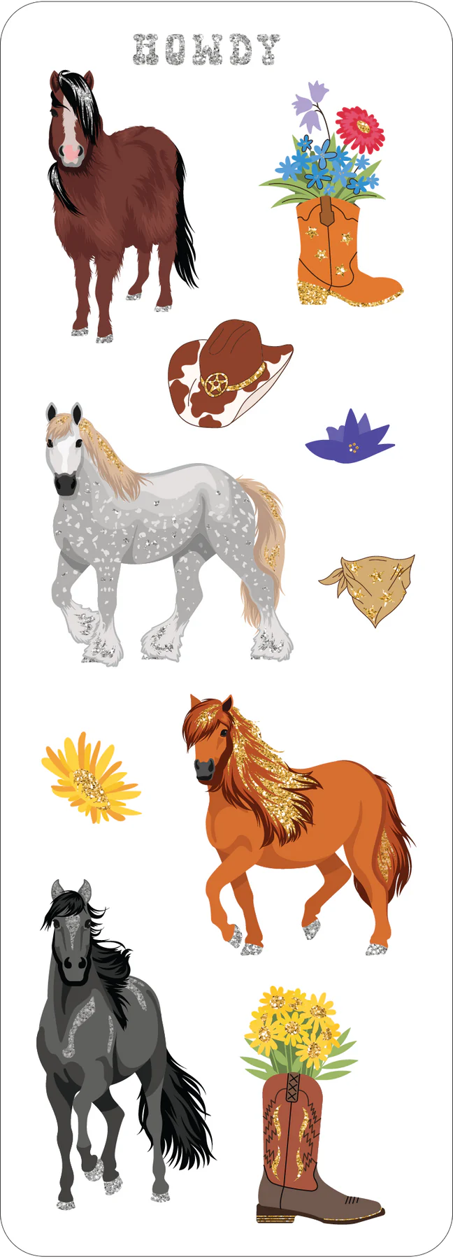 Horses Stickers