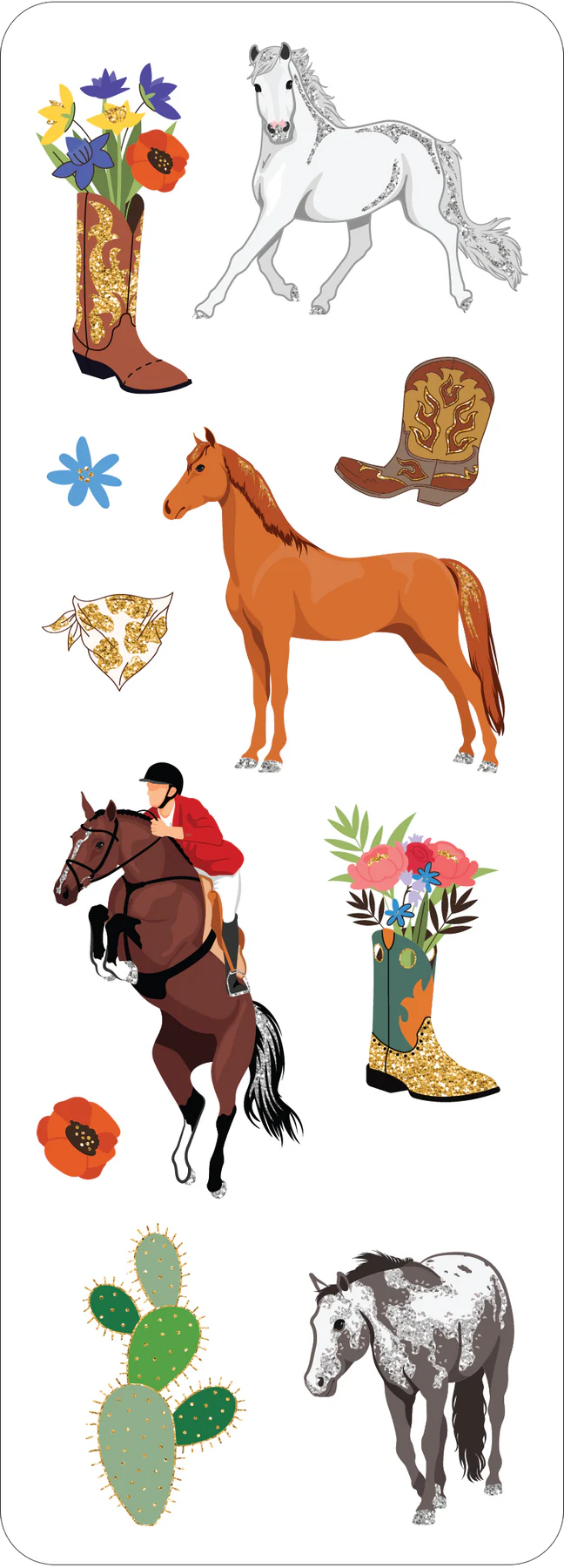 Horses Stickers