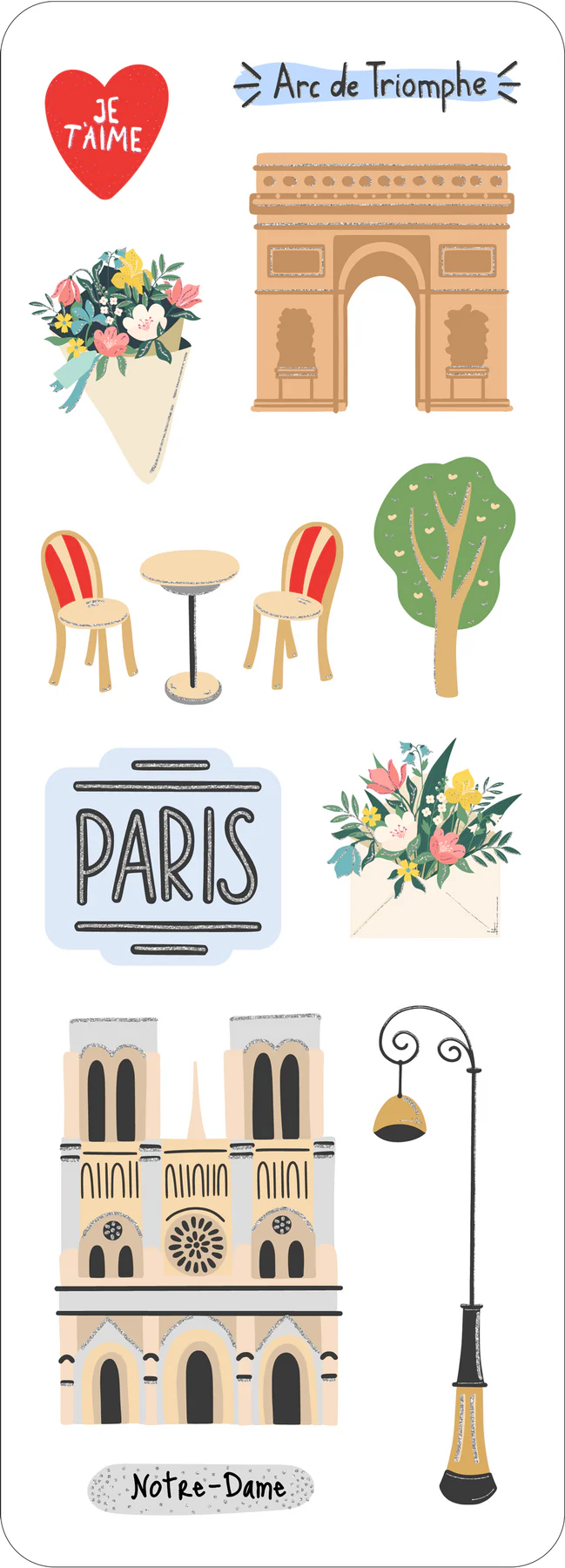 Paris Stickers