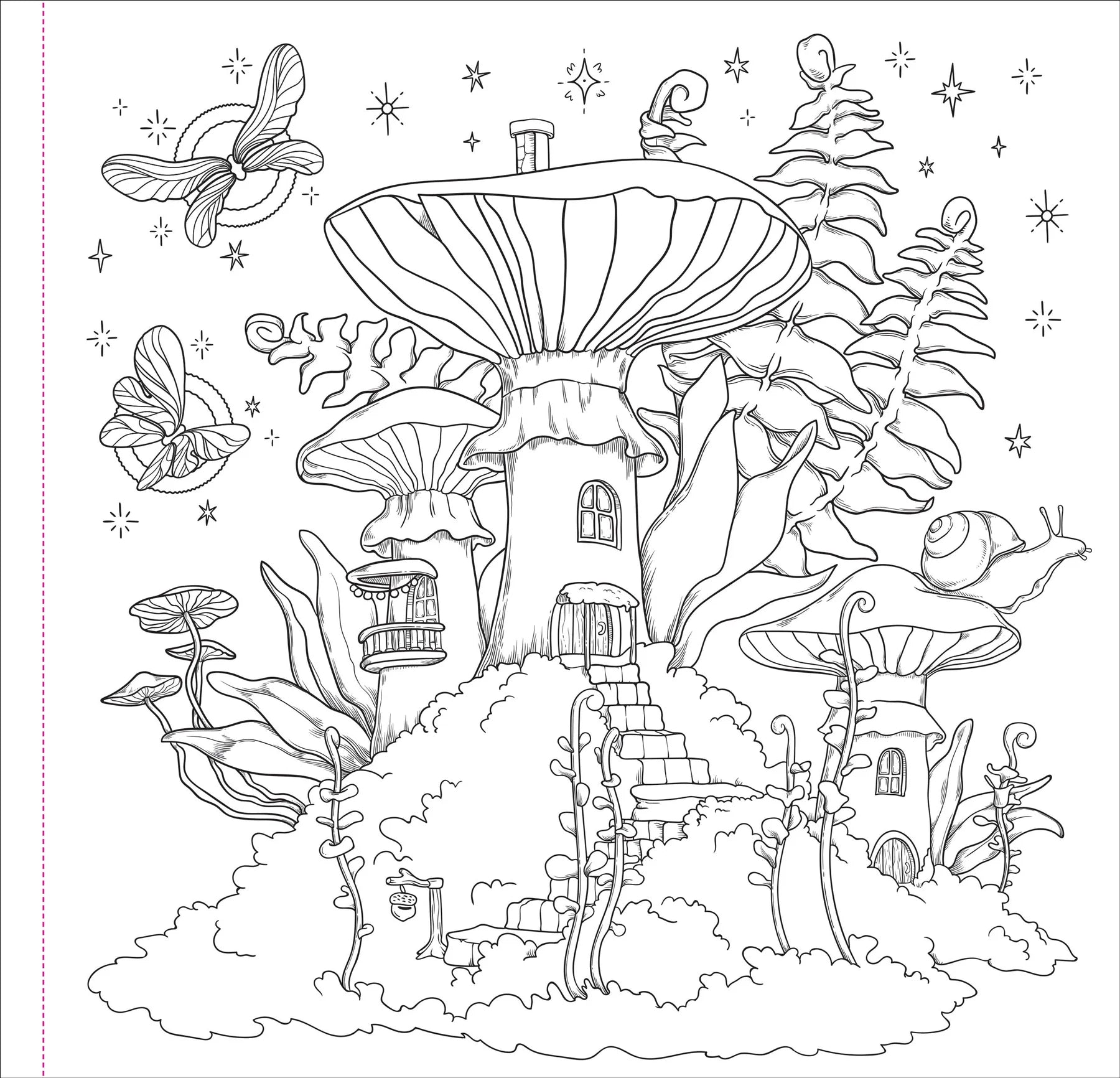 Enchanted Kingdom Artist's Coloring Book