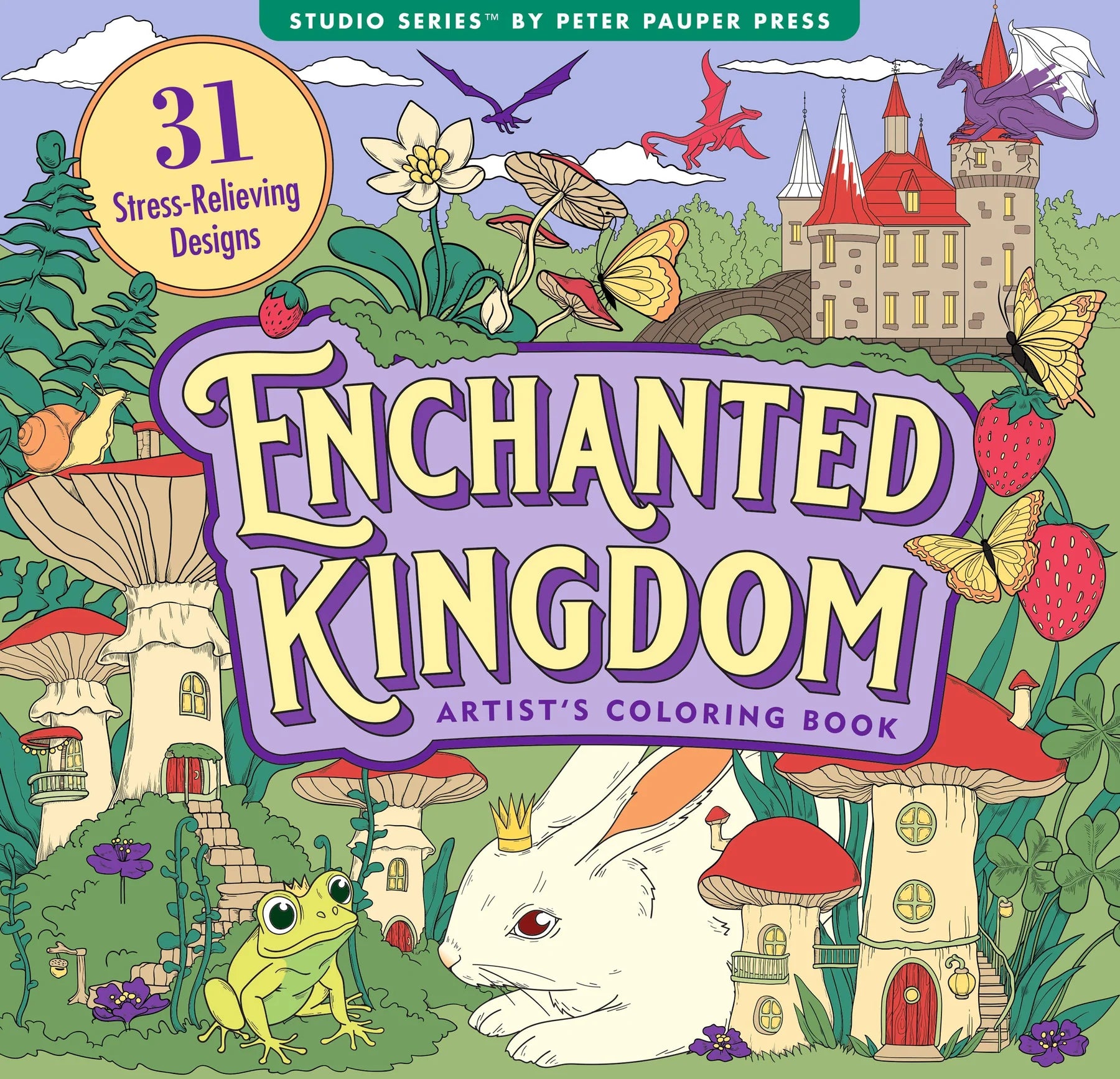 Enchanted Kingdom Artist's Coloring Book