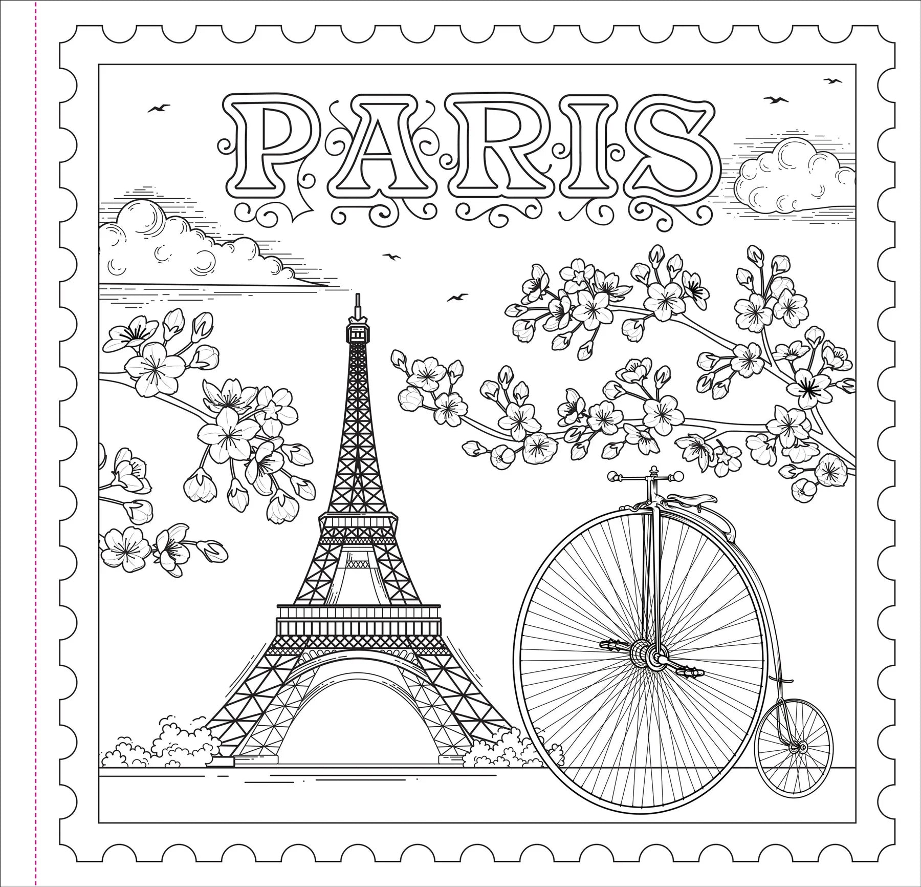 Ephemera Artist's Coloring Book