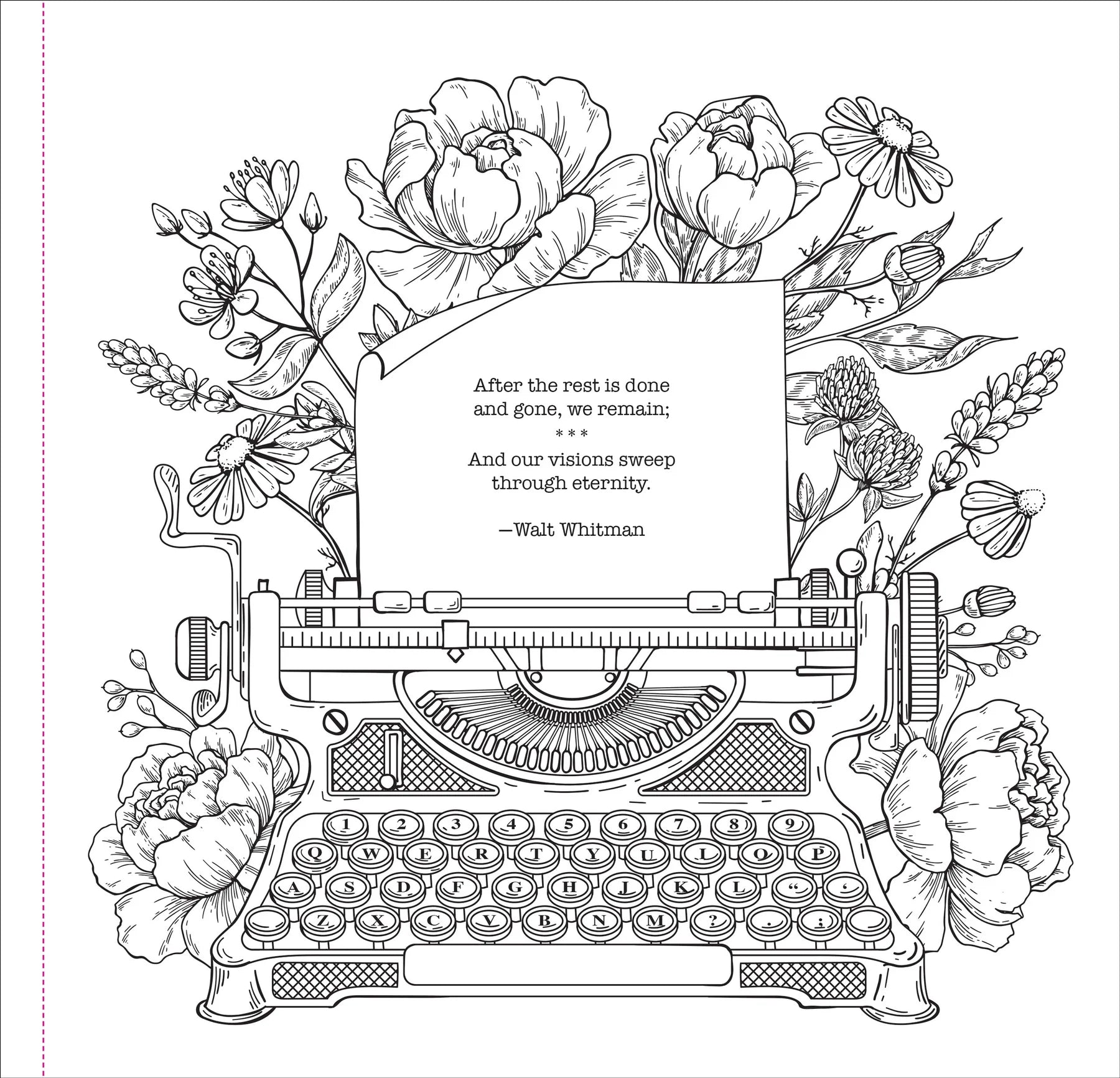 Ephemera Artist's Coloring Book