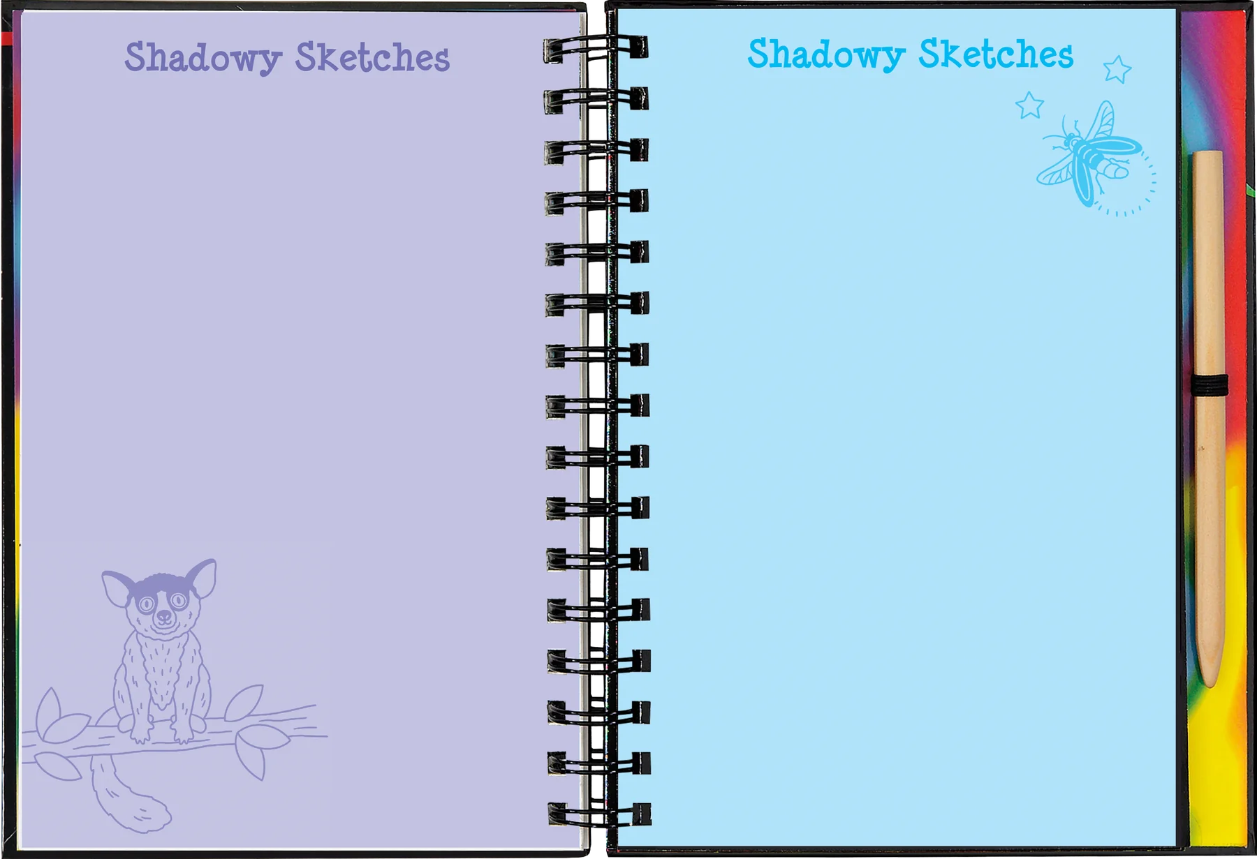 Nocturnal Animals Scratch and Sketch