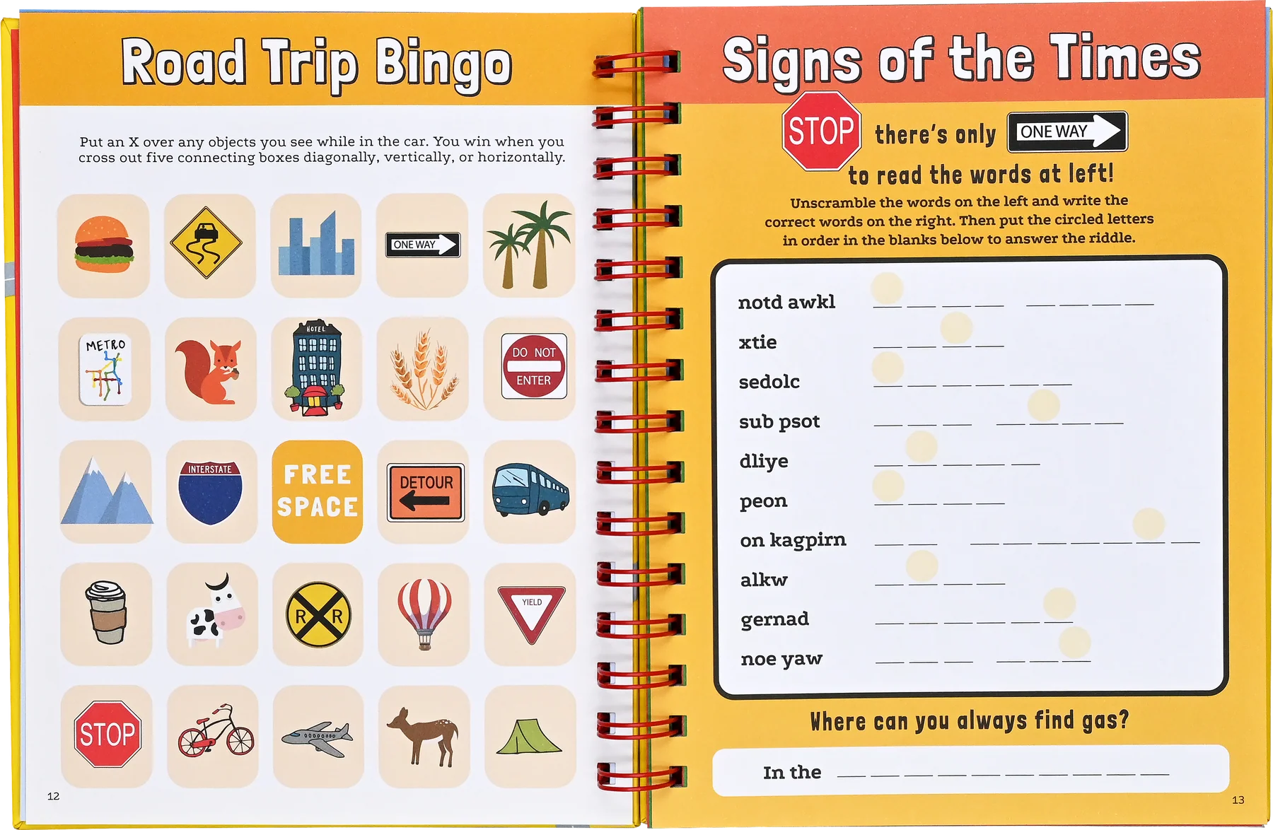 Road Trip Activity Quest!