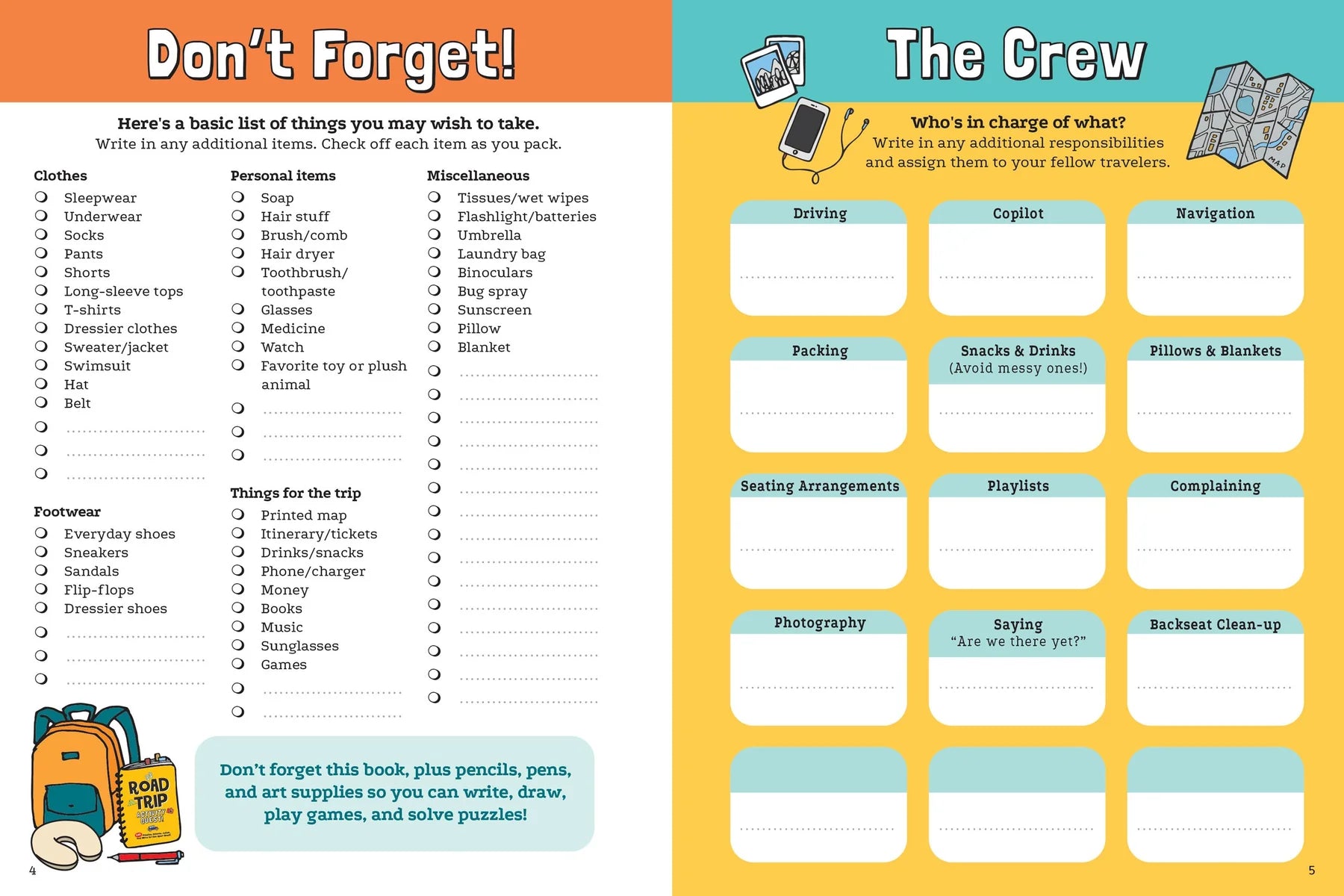 Road Trip Activity Quest!