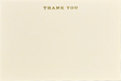 Thank You Correspondence Cards