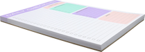 Pastel Daily Planner Notepad