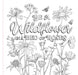 Wildflowers Coloring Book