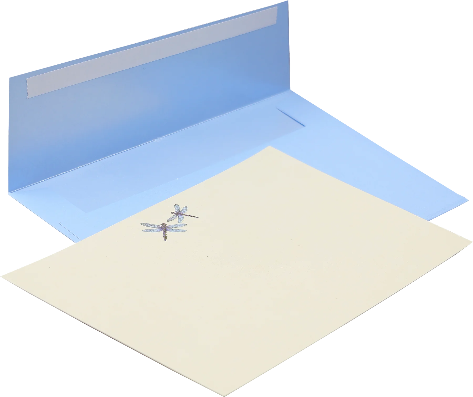 Blue Dragonflies Correspondence Cards