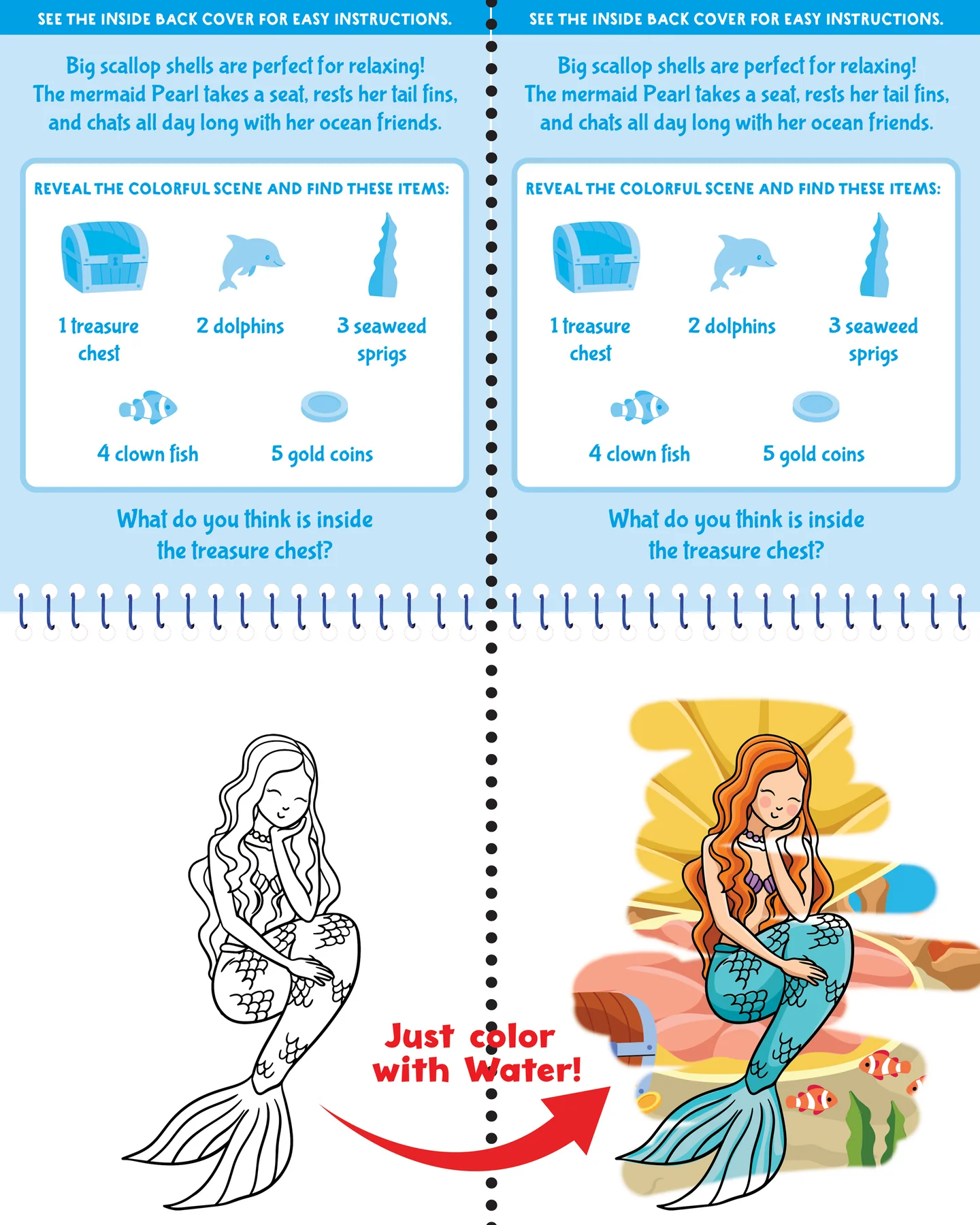 Color With Water - Mermaids