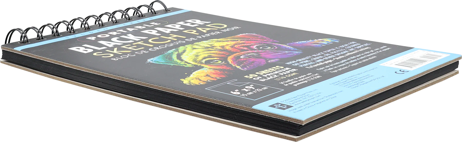 Portable Black Paper Sketch Pad