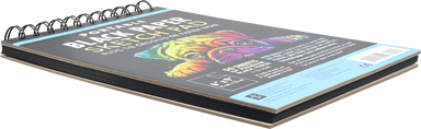 Portable Black Paper Sketch Pad