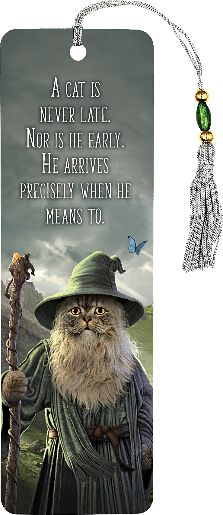 Catdalf Beaded Bookmark