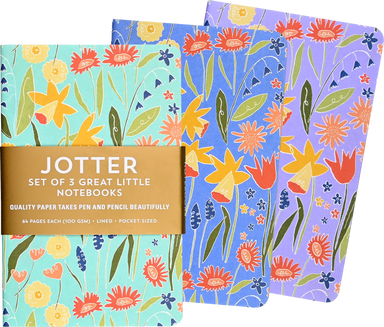 Daffodils Jotter Notebooks - Set of 3