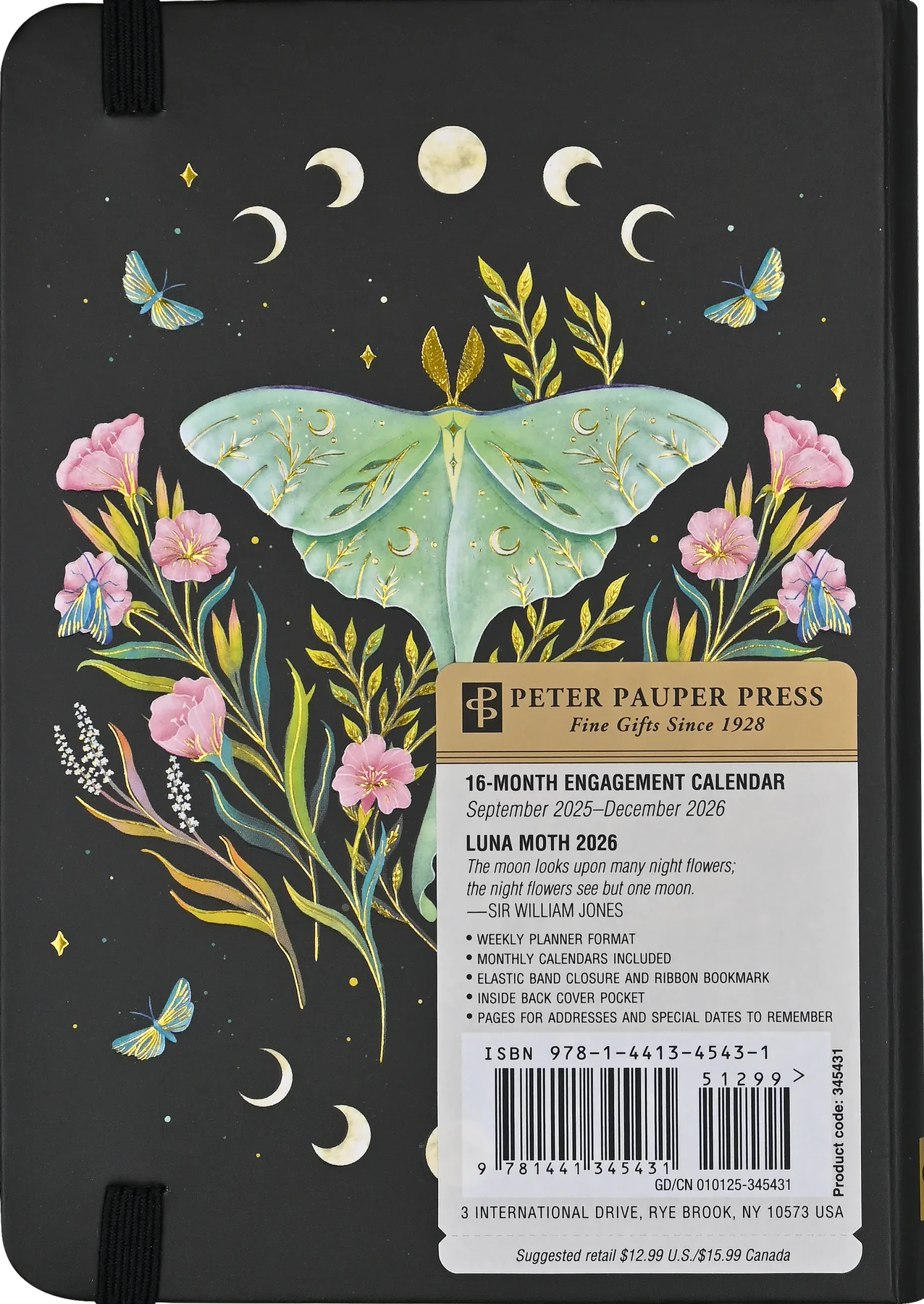 Luna Moth 2026 Engagement Calendar