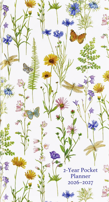 Wildflower Garden 2-Year 2026-2027 Planner