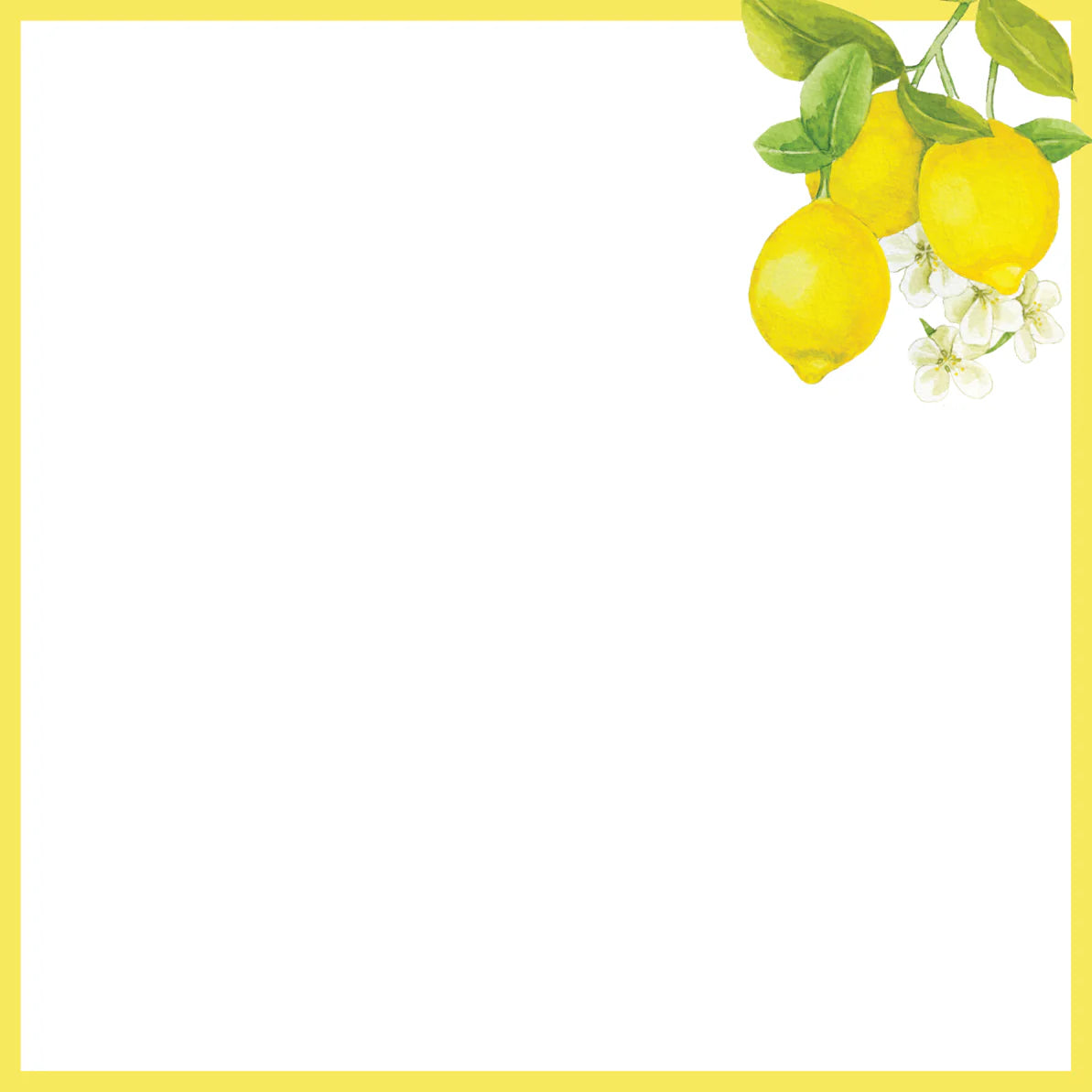 Amalfi Lemons Desk Notes