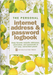Internet Address & Password Logbook - Amalfi Lemons