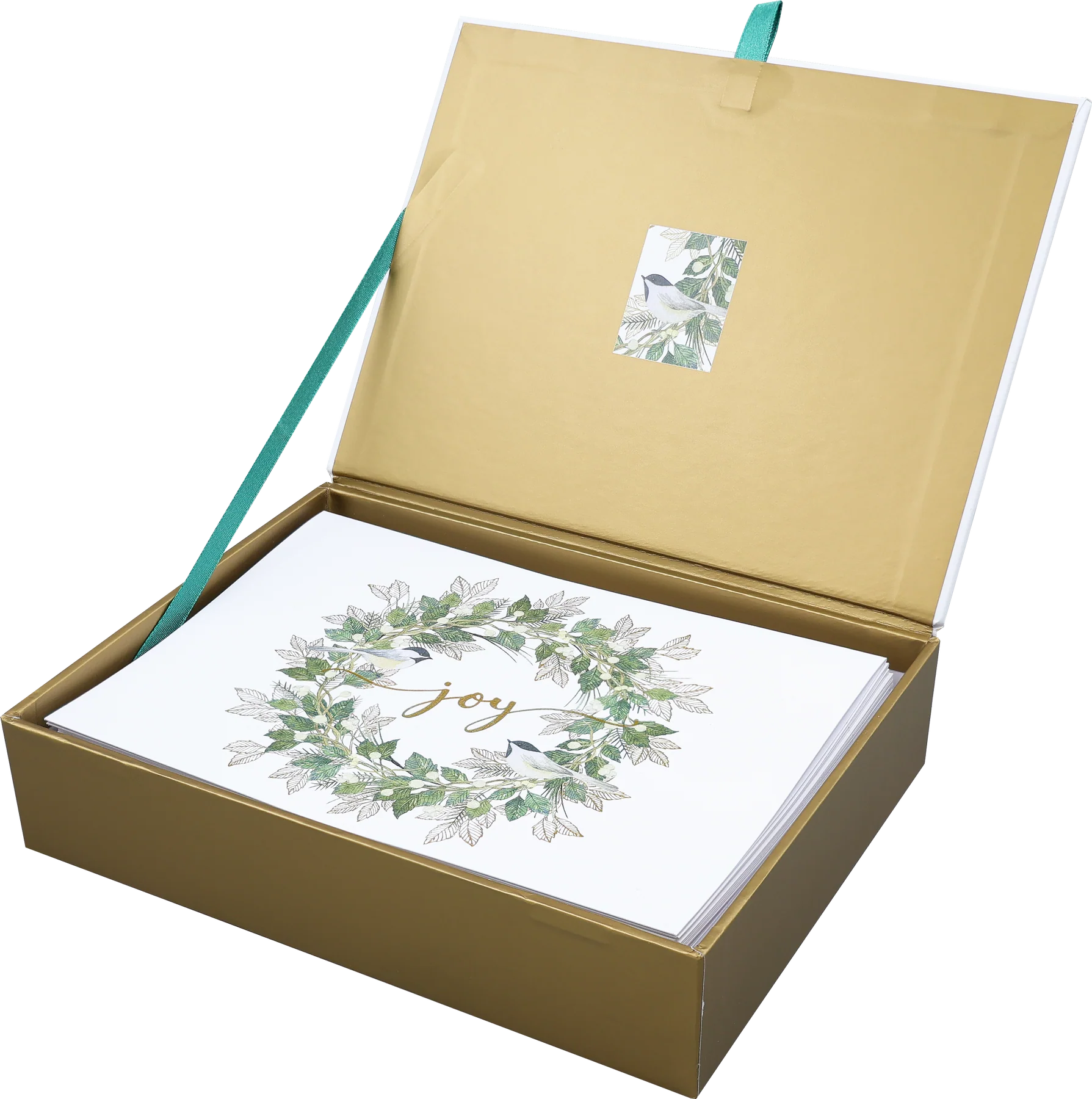 Wreath of Joy Deluxe Boxed Christmas Cards