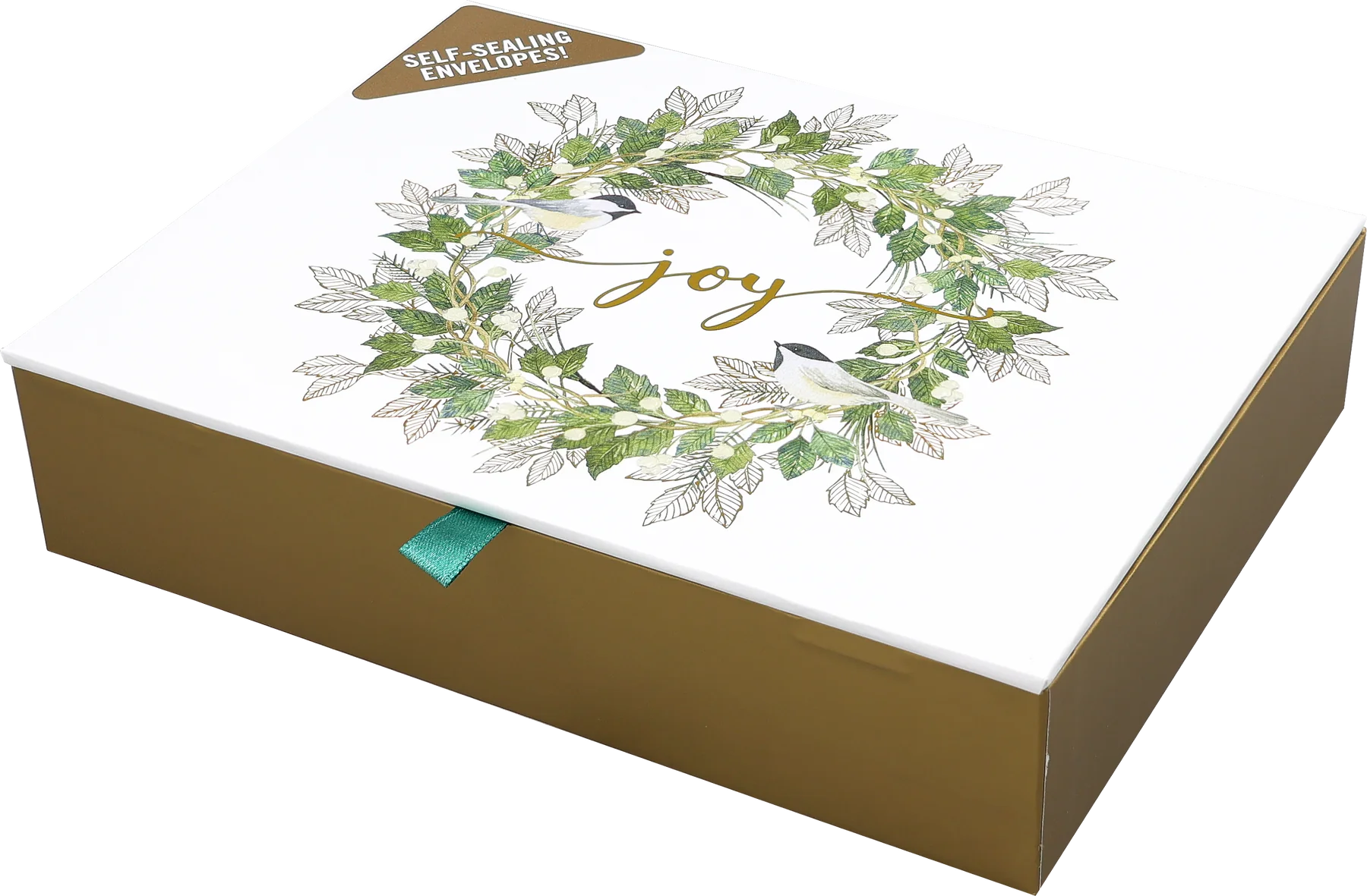 Wreath of Joy Deluxe Boxed Christmas Cards