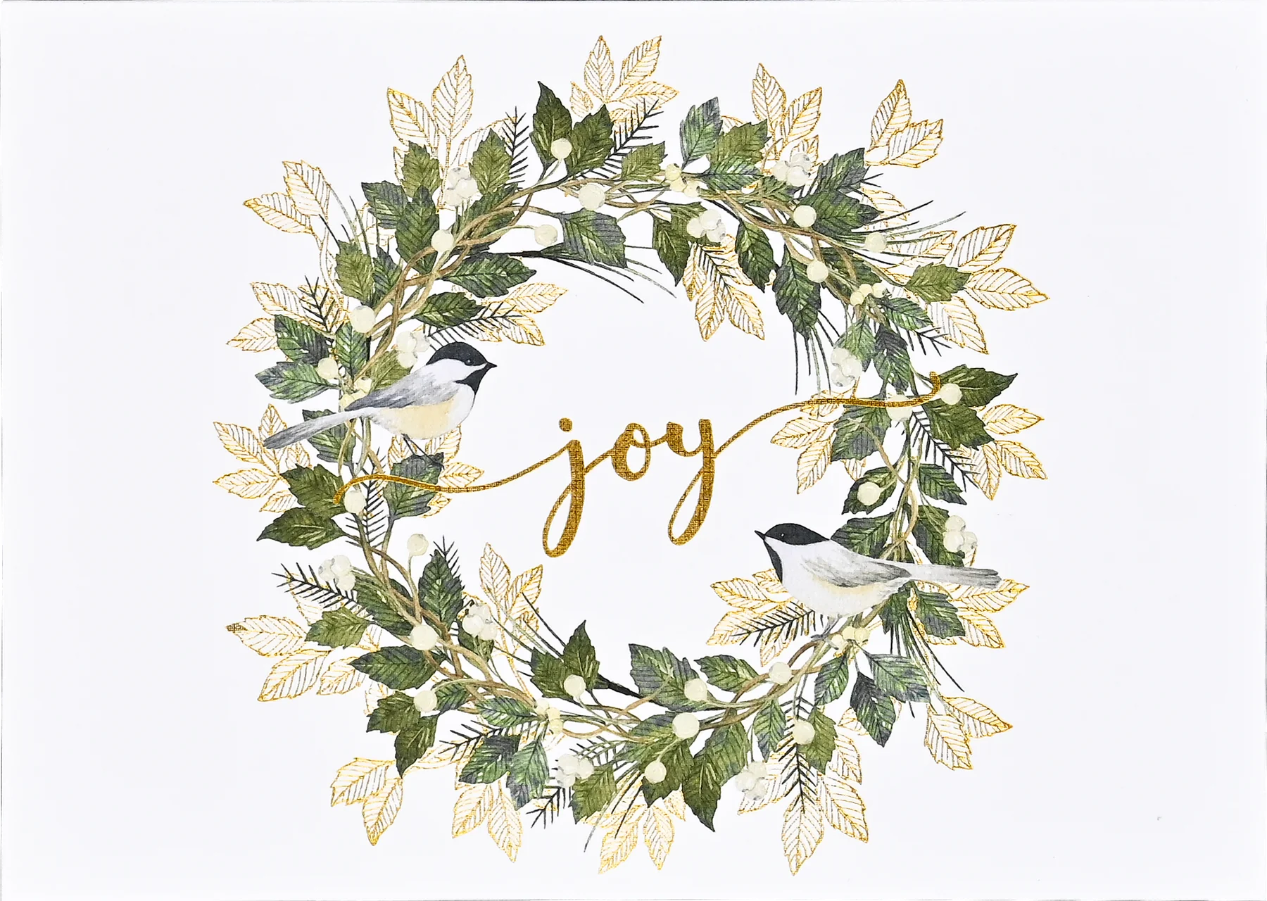 Wreath of Joy Deluxe Boxed Christmas Cards