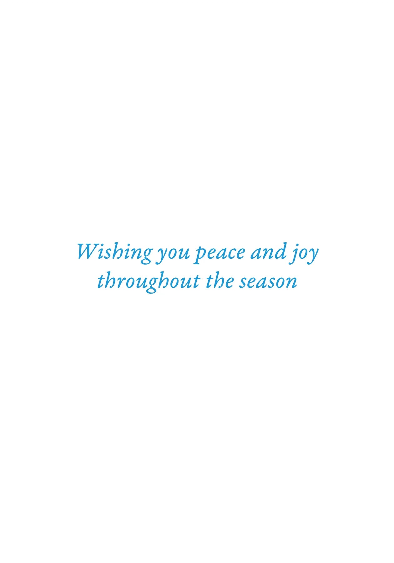 Peaceful Tidings Boxed Holiday Cards