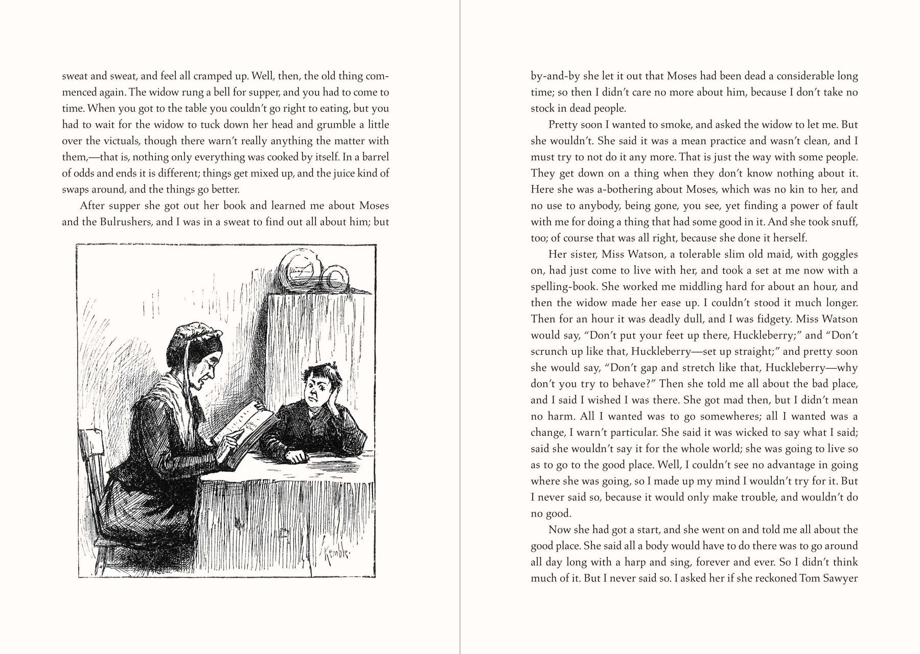 The Adventures of Huckleberry Finn Masterpiece Library Edition