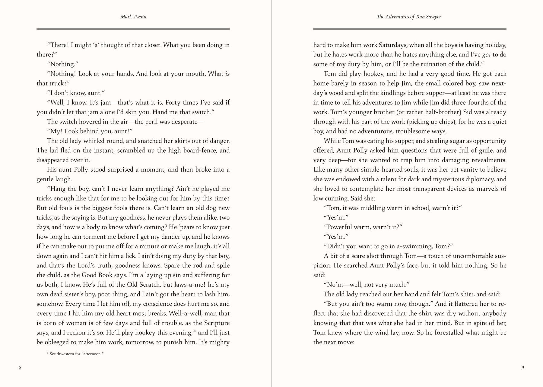 The Adventures of Tom Sawyer Masterpiece Library Edition