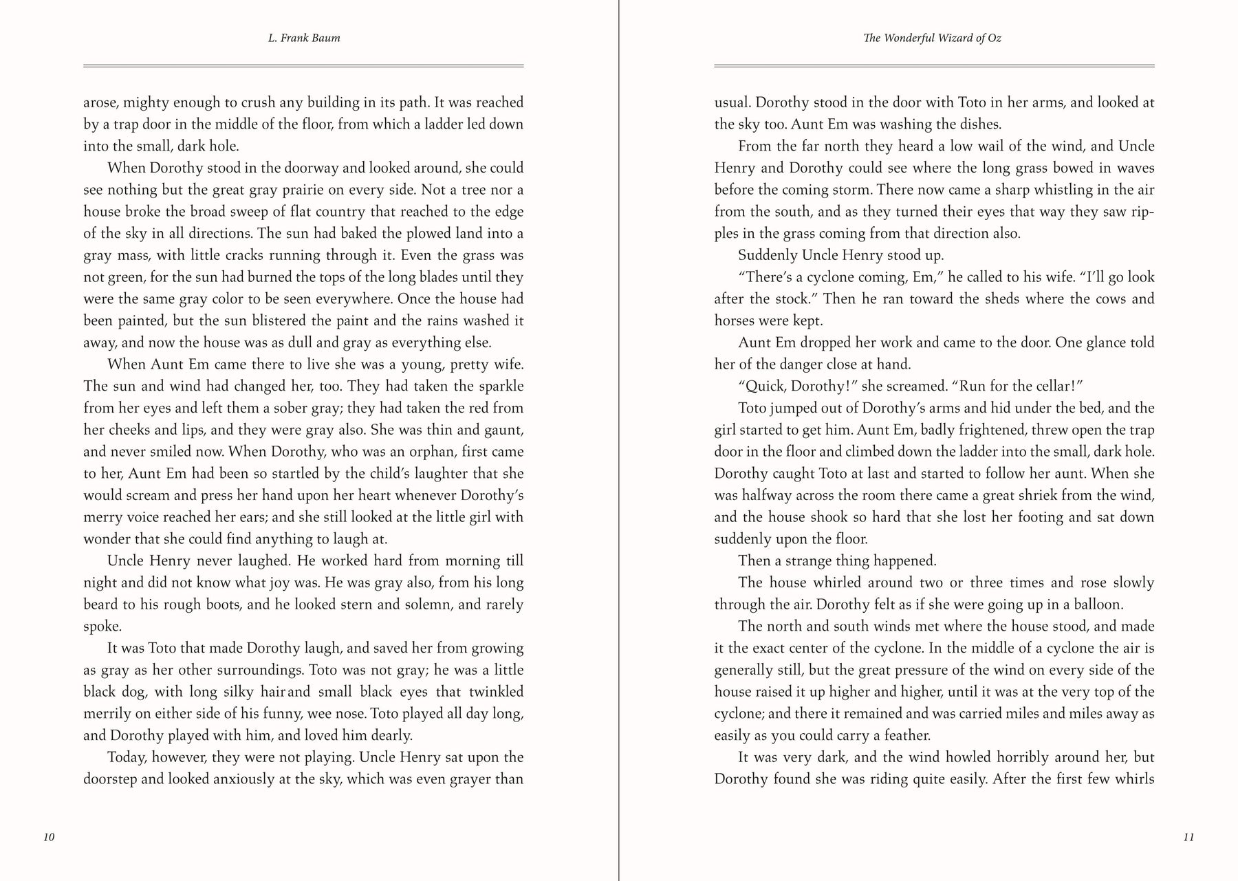 The Wonderful Wizard of Oz Masterpiece Library Edition