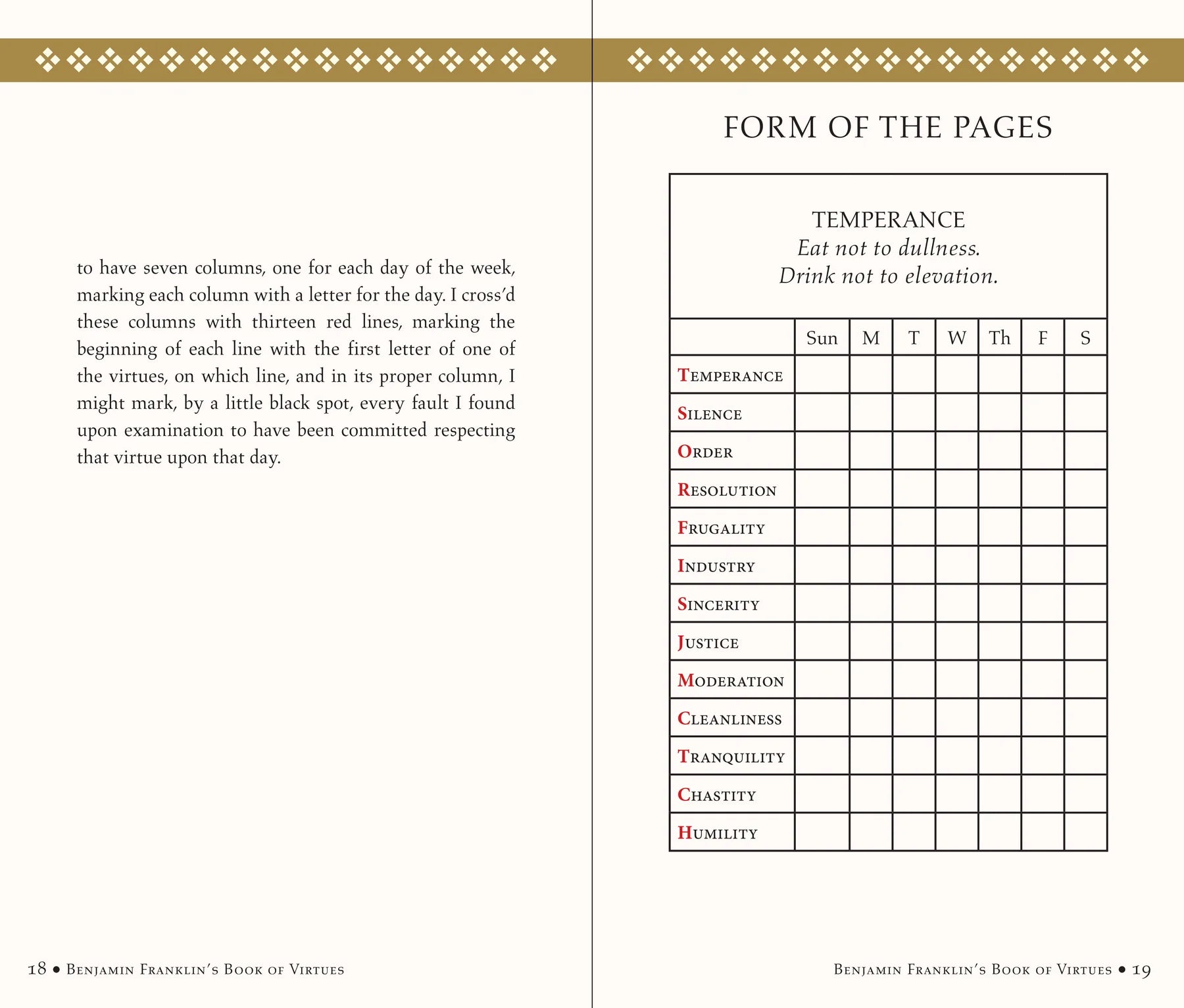 Ben Franklin's Book of Virtues