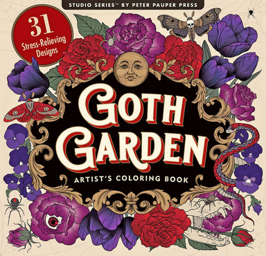 Goth Garden Coloring Book