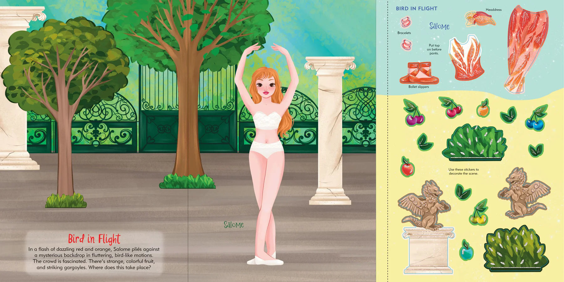 Ballet Sticker Doll Dress-Up Book